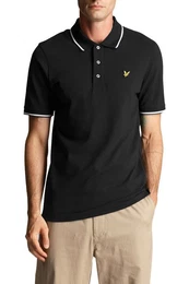 Poloshirt, Pique Baumwolle, Mit Kontrastdetails