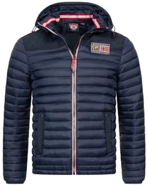 Steppjacke Herbst Winter Jacke bergangsjacke Outdoor Kapuze abnehmbar Steppjacke