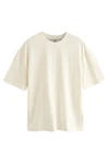 Next T-Shirt aus schwerem Stoff Khaki/Beige/Weiß Next T-Shirt aus schwerem Stoff Khaki/Beige/Weiß