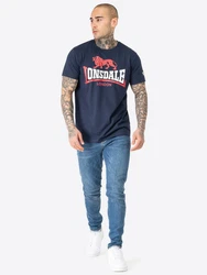 Lonsdale T-Shirt Lion Two Tone Rot
