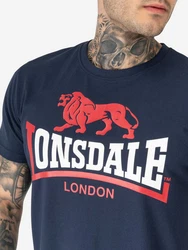 Lonsdale T-Shirt Lion Two Tone Rot