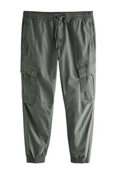 Next Utility-Cargohose Dunkelgrün/Khaki/Grün