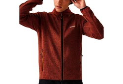 Regatta Fleecejacke Newhill Orange/Braun