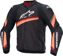 Alpinestars Motorradjacke T-GP Plus R V4 Orange/Rot/Schwarz