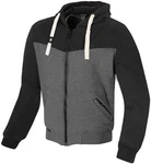 Merlin Motorradjacke Hurley Zip Hoodie Dunkelgrau/Hellgrau/Schwarz/Grau