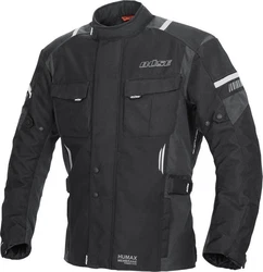 Bse Motorradjacke Breno Pro Dunkelgrau/Grau/Weiß/Schwarz