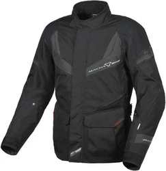 Macna Motorradjacke Rancher Dunkelgrau/Schwarz/Grau/Rot