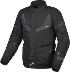 Macna Motorradjacke Rancher Dunkelgrau/Schwarz/Grau/Rot