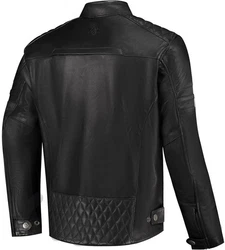 Rusty Stitches Motorradjacke Jari V2 Schwarz/Grau