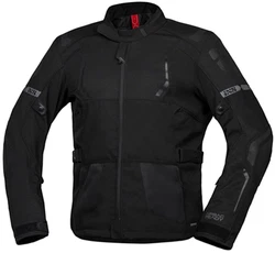 IXS Motorradjacke Lennox-ST+ Schwarz/Rot/Dunkelrot