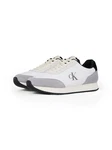 Calvin Klein Jeans Sneaker 'RETRO RUNNER ICONIC' Schwarz/Weiß/Creme/Khaki/Grau/Hellgrau