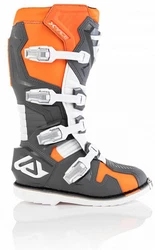 Acerbis X-Race Motocross Stiefel Orange/Grau