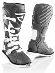 Acerbis X-Race Motocross Stiefel Grau/Dunkelgrau