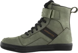 Bogotto Denton Motorrad Schuhe Motorradstiefel Dunkelgrün