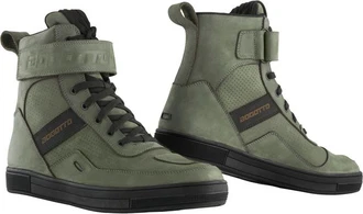 Bogotto Denton Motorrad Schuhe Motorradstiefel Dunkelgrün