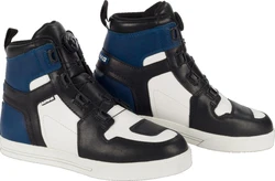 Bering Reflex A-Top Motorrad Schuhe Blau/Weiß/Hellblau/Schwarz/Dunkelblau