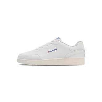 hummel MATCH POINT MP Sneaker Creme/Blau/Weiß/Grau