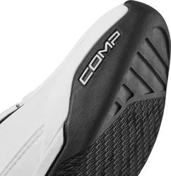 Fox Comp Motocross Stiefel Weiß/Grau