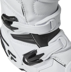 Fox Comp Motocross Stiefel Weiß/Grau