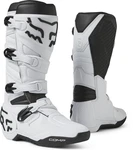 Fox Comp Motocross Stiefel Weiß/Grau
