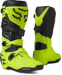 Fox Comp Motocross Stiefel Gelb/Neonfarben/Grün