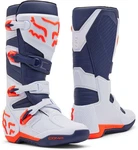 Fox Comp Motocross Stiefel Hellblau/Grau/Blau/Orange