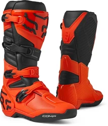 Fox Comp Motocross Stiefel Orange/Rot