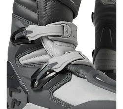 Fox Comp Motocross Stiefel Dunkelgrau/Grau