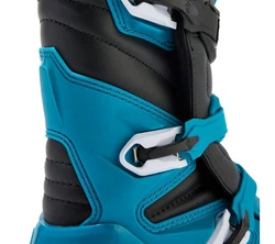 Fox Comp Motocross Stiefel Blau/Hellblau/Türkis/Grün