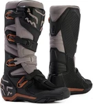 Fox Comp X Motocross Stiefel Grau/Dunkelgrau/Beige/Schwarz/Braun
