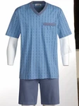 Witt Schlafanzug Shortys (2 tlg) Blau/Türkis/Hellblau