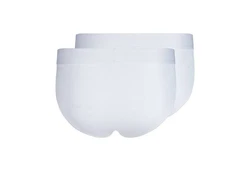 Skiny Slip Herren Tanga-Slip Cotton Retro Weiß/Grau