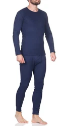 OriginalYou Thermounterhose Thermounterwäsche für Herren (2er-Pack) Dunkelblau/Blau