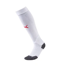 PUMA Fußballstutzen teamLIGA Stutzenstrumpf Weiß/Creme