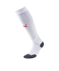 PUMA Fußballstutzen teamLIGA Stutzenstrumpf Weiß/Creme