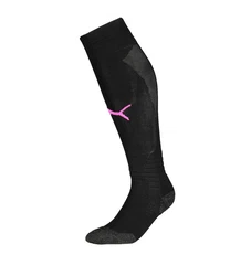 PUMA Fußballstutzen teamLIGA Stutzenstrumpf Schwarz/Rosa/Grün/Lila
