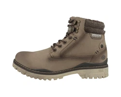 Dockers by Gerli Schnürstiefelette Herren Schnürboots taupe/weiß (47LY101)