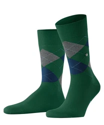 Burlington Socken King Dunkelgrün/Grün