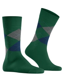 Burlington Socken King Dunkelgrün/Grün