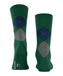 Burlington Socken King Dunkelgrün/Grün