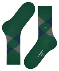 Burlington Socken King Dunkelgrün/Grün
