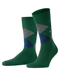 Burlington Socken King Dunkelgrün/Grün