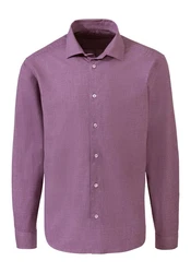 H.I.S Langarmhemd Regular-fit Lila/Rosa