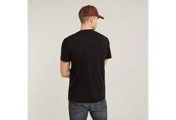 G-STAR T-Shirt Originals Catch gelb/grau/schwarz