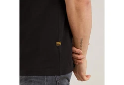G-STAR T-Shirt Originals Catch gelb/grau/schwarz
