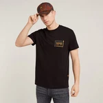 G-STAR T-Shirt Originals Catch gelb/grau/schwarz