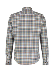 LERROS Karohemd Mischfarben/Gelb/Rot/Grau/Beige/Hellblau