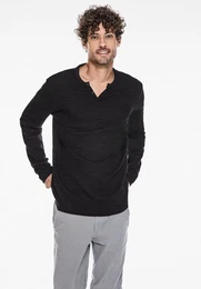 Langarmshirt im soften Baumwoll-Mix