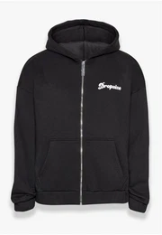Sweatjacke Herren Heavy Grow Rich Zip Hoodie