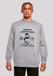 Sweatshirt Frostys Snowflake Cafe Retro Weihnachten Sign Premium Qualitt, Christmas Collection